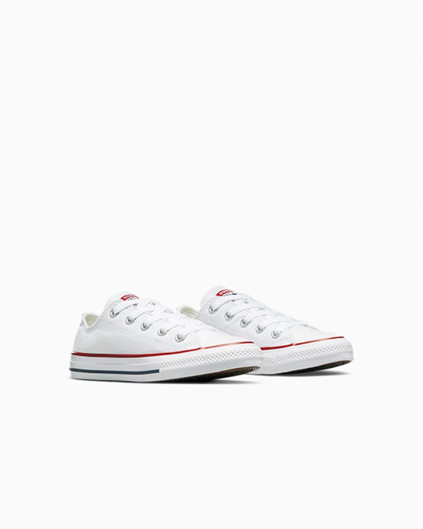 Boys' Converse Chuck Taylor All Star Classic Low Top Shoes White | AU 183E6X